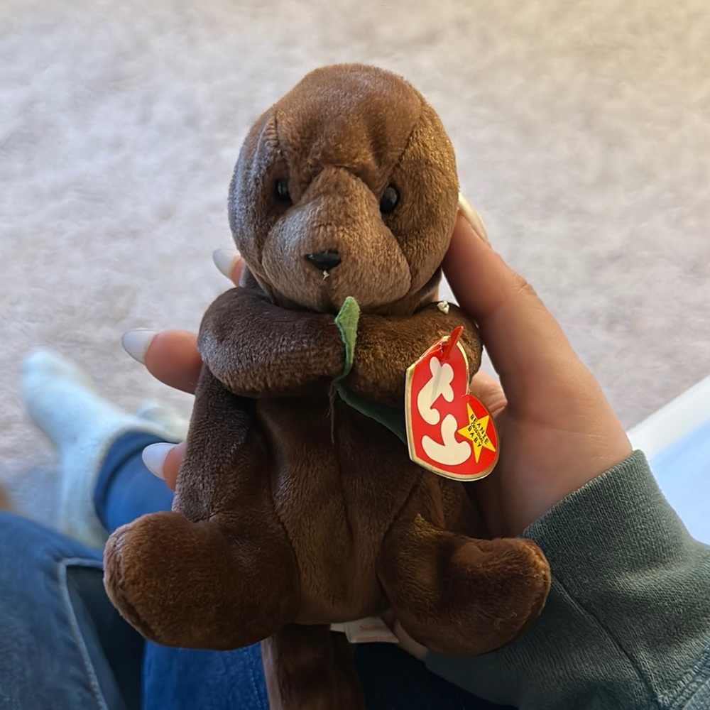 Ty Baby seaweed otter beanie baby
